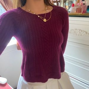 Madewell Maroon Sweater